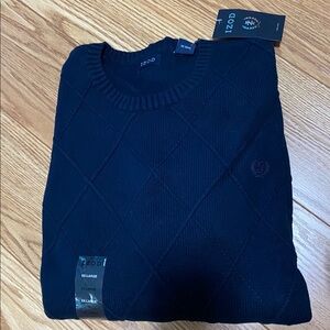 IZOD Men's Dark Blue Crewneck Sweater